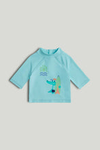
                        
                          Load image into Gallery viewer, Mothercare Crocodile UPF50+ Sunsafe Rash Vest
                        
                      