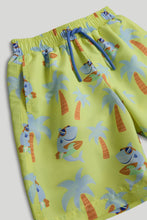 
                        
                          Load image into Gallery viewer, Mothercare Yellow Shark Swim Shorts
                        
                      