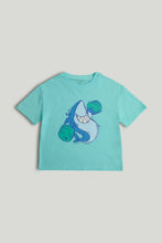 
                        
                          Load image into Gallery viewer, Mothercare Blue Shark T-Shirt
                        
                      