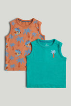 
                        
                          Load image into Gallery viewer, Mothercare 2 Pack Vest T-Shirts
                        
                      
