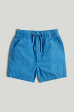 
                        
                          Load image into Gallery viewer, Mothercare Blue Poplin Shorts
                        
                      