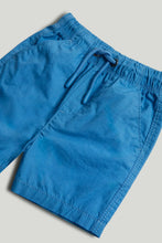 
                        
                          Load image into Gallery viewer, Mothercare Blue Poplin Shorts
                        
                      