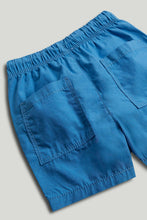 
                        
                          Load image into Gallery viewer, Mothercare Blue Poplin Shorts
                        
                      