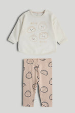 
                        
                          Load image into Gallery viewer, Mothercare Pasta T-Shirt and Leggings Outfit
                        
                      