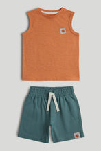 
                        
                          Load image into Gallery viewer, Mothercare Vest T-Shirt and Shorts Outfit
                        
                      
