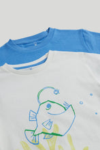 
                        
                          Load image into Gallery viewer, Mothercare 3 Pack Coral Reef T-Shirts
                        
                      