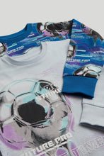 
                        
                          Load image into Gallery viewer, Mothercare 2 Pack Football Pyjamas
                        
                      