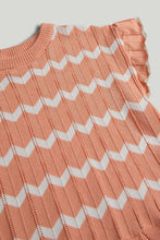 
                        
                          Load image into Gallery viewer, Mothercare Peach Knitted Top and Trouser Outfit
                        
                      