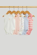 
                        
                          Load image into Gallery viewer, Mothercare 5 Pack Ice Cream Sleeveless Bodysuits
                        
                      