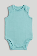 
                        
                          Load image into Gallery viewer, Mothercare 5 Pack Camel Sleeveless Bodysuits
                        
                      
