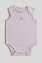 
                        
                          Load image into Gallery viewer, Mothercare 5 Pack Camel Sleeveless Bodysuits
                        
                      