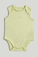 
                        
                          Load image into Gallery viewer, Mothercare 5 Pack Animal Sleeveless Bodysuits
                        
                      