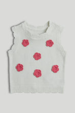 
                        
                          Load image into Gallery viewer, Mothercare White Knitted Top
                        
                      