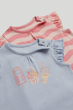 
                        
                          Load image into Gallery viewer, Mothercare 2 Pack Ice Cream Short Pyjamas
                        
                      