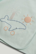 
                        
                          Load image into Gallery viewer, Mothercare Mint Cotton Shawl
                        
                      