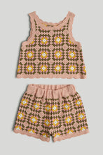 
                        
                          Load image into Gallery viewer, Mothercare Crochet Top and Shorts Outfit
                        
                      