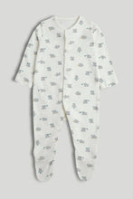 
                        
                          Load image into Gallery viewer, Mothercare 3 Pack Elephant Sleepsuits
                        
                      