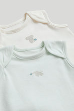 
                        
                          Load image into Gallery viewer, Mothercare 5 Pack Elephant Sleeveless Bodysuits
                        
                      