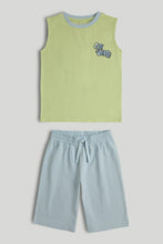
                        
                          Load image into Gallery viewer, Mothercare Skate Vest T-Shirt and Shorts Outfit
                        
                      