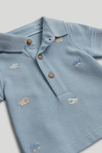 
                        
                          Load image into Gallery viewer, Mothercare Polo Shirt, Shorts and Socks Outfit
                        
                      