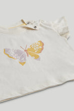 
                        
                          Load image into Gallery viewer, Mothercare Butterfly T-Shirt and Trousers Outfit
                        
                      