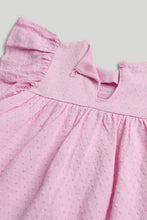 
                        
                          Load image into Gallery viewer, Mothercare Pink Romper Dress
                        
                      