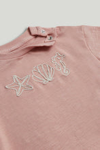 
                        
                          Load image into Gallery viewer, Mothercare Pink Seahorse T-Shirt
                        
                      