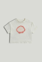 
                        
                          Load image into Gallery viewer, Mothercare Cream Seashell T-Shirt
                        
                      