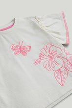 
                        
                          Load image into Gallery viewer, Mothercare Butterfly Textured T-Shirt
                        
                      