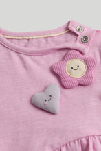 
                        
                          Load image into Gallery viewer, Mothercare 2 Pack Pink Flower T-Shirts
                        
                      