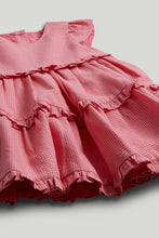 
                        
                          Load image into Gallery viewer, Mothercare Pink Gingham Dress and Knickers Outfit
                        
                      