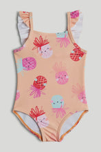 
                        
                          Load image into Gallery viewer, Mothercare Peach Pineapple Swimsuit
                        
                      
