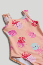 
                        
                          Load image into Gallery viewer, Mothercare Peach Pineapple Swimsuit
                        
                      