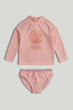 
                        
                          將圖片載入圖庫檢視器 Mothercare Striped Sunsafe UPF50+ Rash Vest and Bikini Bottom Set
                        
                      