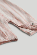 
                        
                          Load image into Gallery viewer, Mothercare Pink Striped All-in-One Cotton Pyjamas
                        
                      