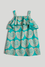 
                        
                          Load image into Gallery viewer, Mothercare Green Shell Sun Dress
                        
                      