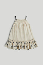
                        
                          Load image into Gallery viewer, Mothercare Palm Cheesecloth Halter Dress
                        
                      