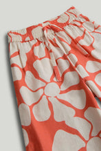 
                        
                          Load image into Gallery viewer, Mothercare Coral Flower Wide Leg Trousers
                        
                      