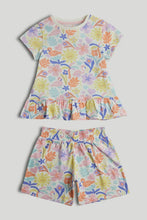 
                        
                          Load image into Gallery viewer, Mothercare Tropical T-Shirt and Shorts Outfit
                        
                      