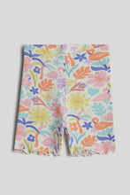
                        
                          Load image into Gallery viewer, Mothercare Tropical Ribbed Cycle Shorts
                        
                      