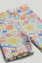 
                        
                          Load image into Gallery viewer, Mothercare Tropical Ribbed Cycle Shorts
                        
                      