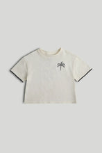 
                        
                          Load image into Gallery viewer, Mothercare Cream Palm Tree T-Shirt
                        
                      