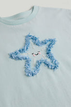 
                        
                          Load image into Gallery viewer, Mothercare Blue Starfish T-Shirt
                        
                      