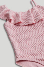 
                        
                          Load image into Gallery viewer, Mothercare Pink Frill Swimsuit
                        
                      
