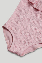 
                        
                          Load image into Gallery viewer, Mothercare Pink Frill Swimsuit
                        
                      