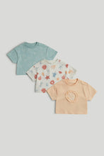 
                        
                          Load image into Gallery viewer, Mothercare 3 Pack Seashell T-Shirts
                        
                      