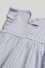 
                        
                          Load image into Gallery viewer, Mothercare Lilac Jersey Dress and Knickers Outfit
                        
                      