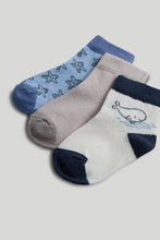 
                        
                          將圖片載入圖庫檢視器 Mothercare 3 Pack Ocean Baby Socks
                        
                      