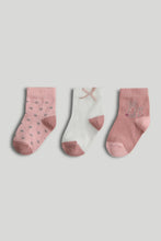 
                        
                          將圖片載入圖庫檢視器 Mothercare 3 Pack Bunny Baby Socks
                        
                      