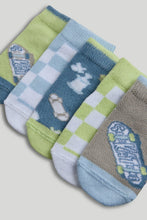 
                        
                          將圖片載入圖庫檢視器 Mothercare 5 Pack Skater Trainer Socks
                        
                      